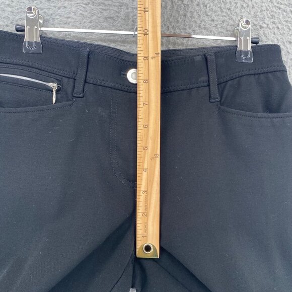 Chicos Jeans Womens 00 US 2 Short Black So Slimming Ankle Stretch Pockets Casual - Picture 8 of 10